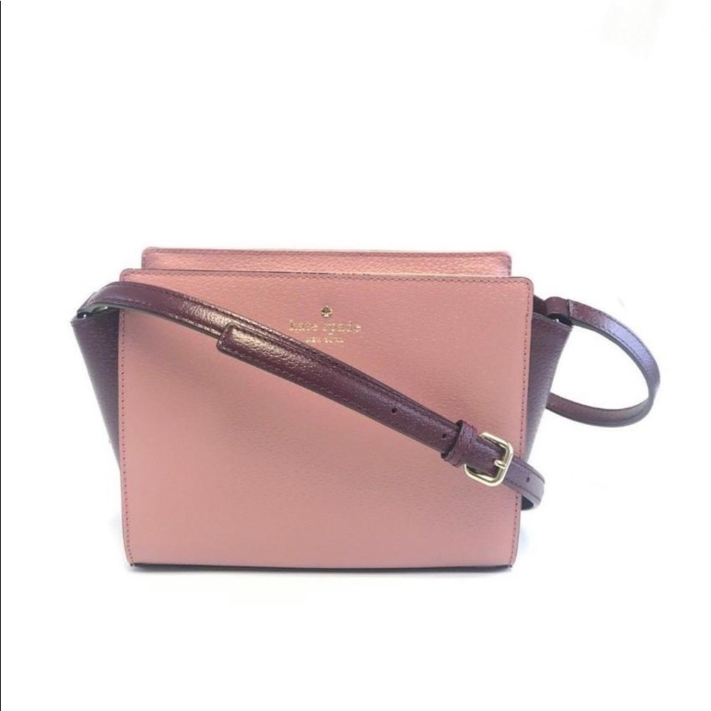 Kate Spade Hayden Crossbody Dusty Peony Plum New